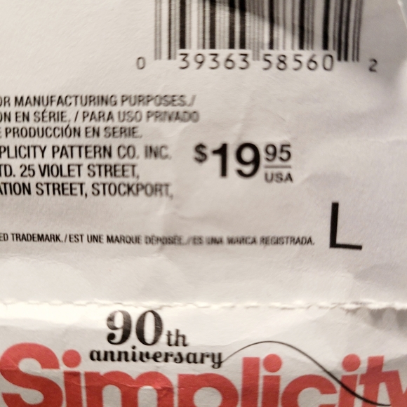 Simplicity pattern - Picture 3 of 3